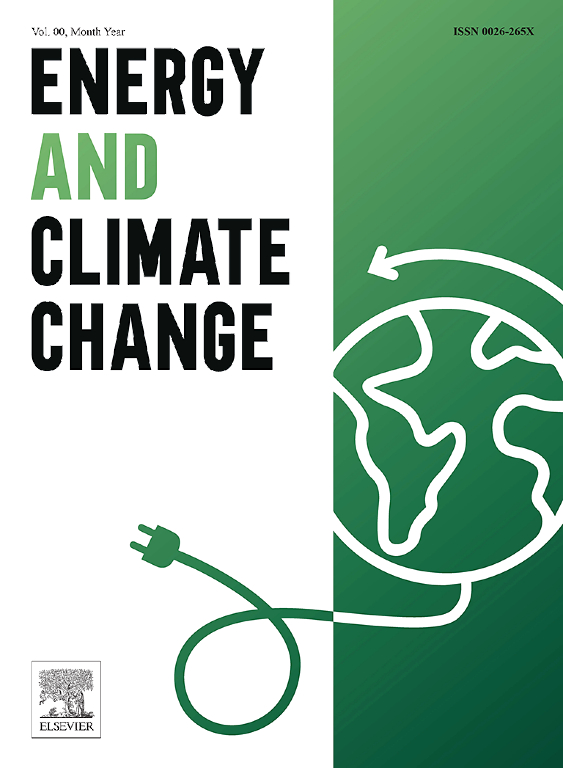 Go to journal home page - Energy and Climate Change